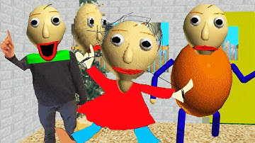 *EVERYTHING* IS BALDI, EVEN THE PLANTS! (BALDI MANIA 😱) | Baldi