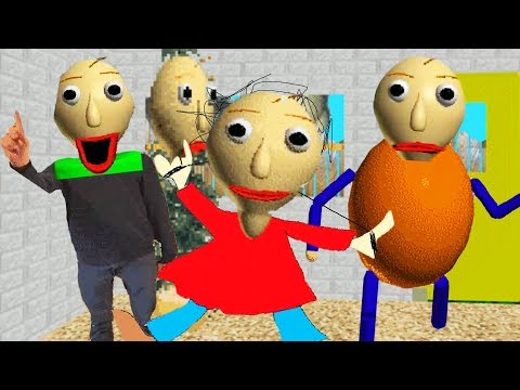 *EVERYTHING* IS BALDI, EVEN THE PLANTS! (BALDI MANIA 😱) | Baldi's Basics Gameplay (Mod)
