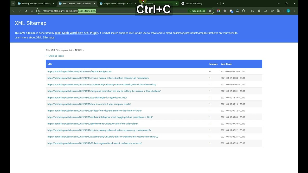 75  Generating XML Sitemaps & Submitting to Google