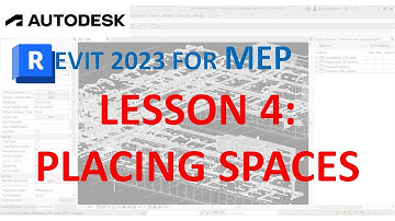REVIT 2023 FOR MEP - Lesson 4 Placing Spaces