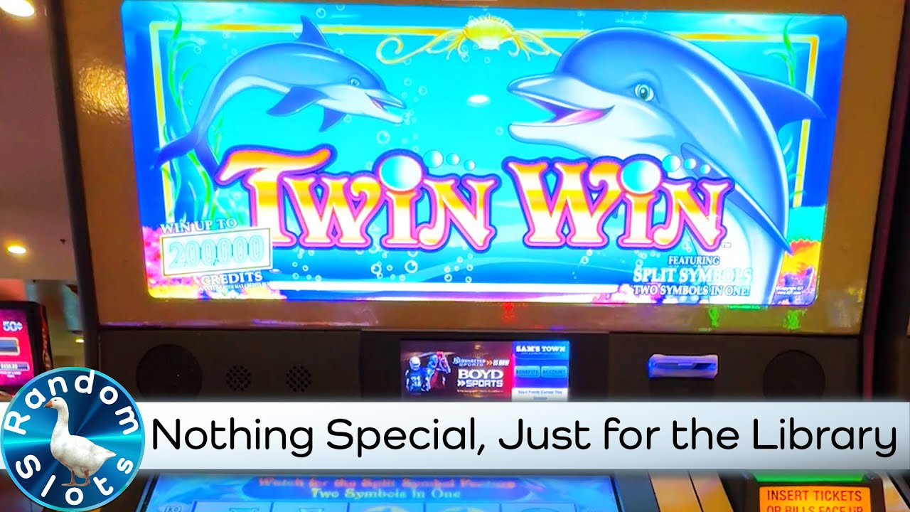 Twin Win Slot Machine Just for the Library YouTube