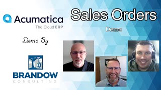 Acumatica Sales Order Demo