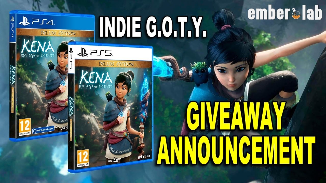 Kena Bridge Of Spirits Christmas Giveaway Announcement by PlayStation Portal