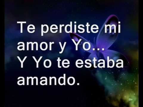 Thalía Feat Prince Royce-- TE PERDISTE MI AMOR.
