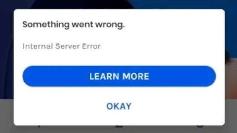 Internal server error gcash | gcash problem today 2023 | gcash internal server error problem today