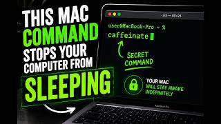 This Hidden Mac Command Stops Your Computer From sleeping😴