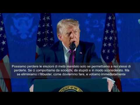 Video Trump: Possiamo perdere elezioni midterm solo se siamo stupidi e imprudenti