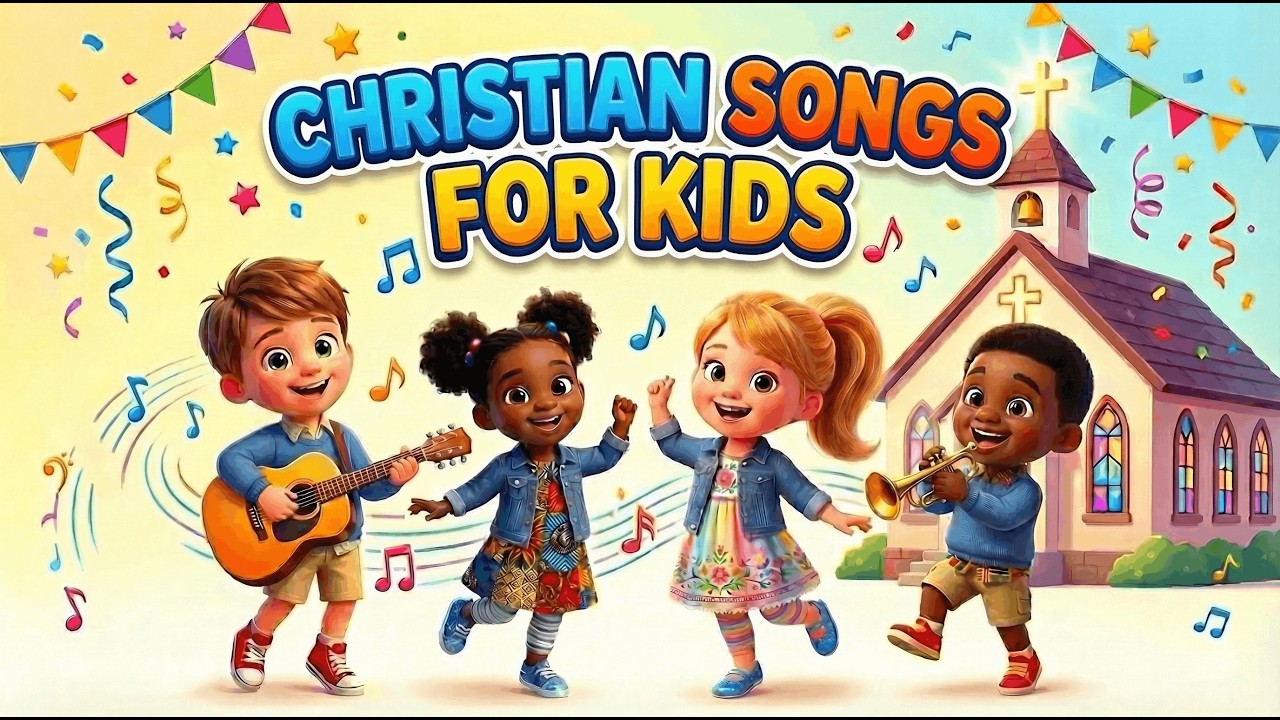 Sing Along Christian Songs For Kids | Bible Songs for Kids | Sunday School Songs In English