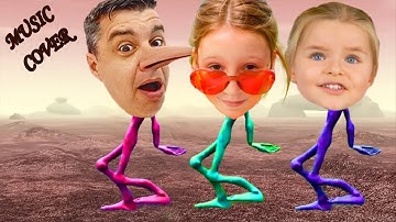Like Nastya | Nastya and Kids Learn Mall Safety Rules | Dame Tu Cosita Cover (MUSIC COVER)
