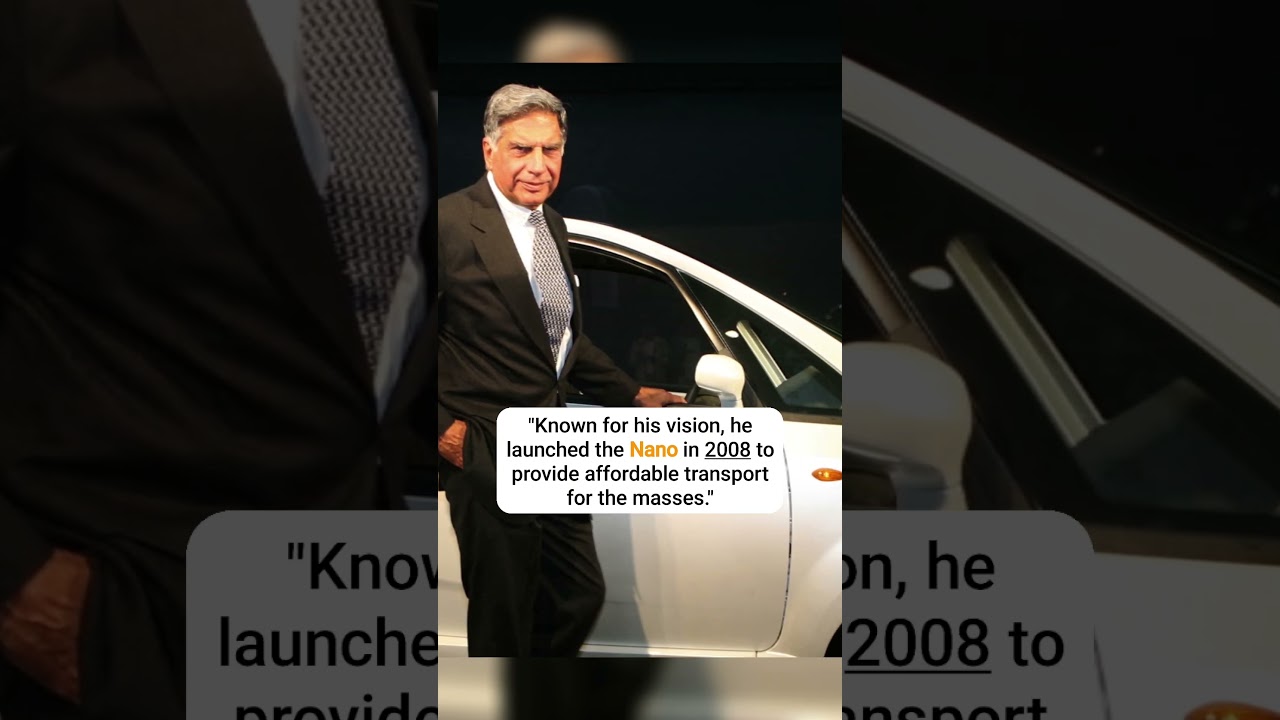RATAN TATA 1937–2024 | SahilSain