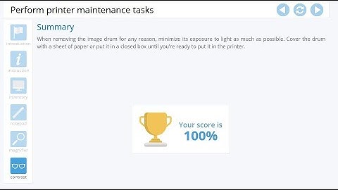 Advanced Hardware Lab 10-3: Perform Printer Maintenance Tasks