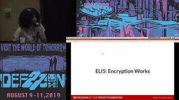 Harlo Holmes - Tiplines Today - DEF CON 27 Crypto and Privacy Village