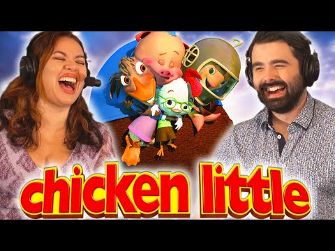 CHICKEN LITTLE SHOCKED US!! Chicken Little Movie Reaction FIRST TIME WATCHING!