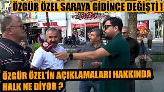 &quot;Saraya gidince değişti &quot; |  Özgür Özel&#39;in arapça levhaları hakkında ki açıklamasına halk ne diyor ?