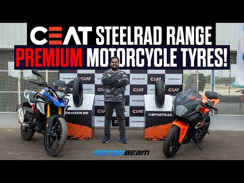 CEAT Steel Rad Range - Purposeful Premium Motorcycle Tyres Tested! | MotorBeam