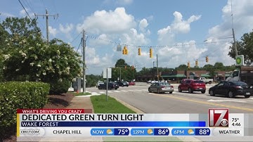 Update: Traffic light installed at busy Wake Forest Intersection