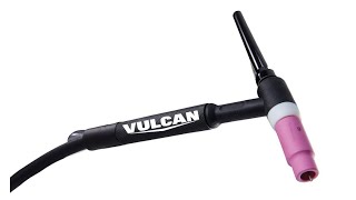 HARBOR FREIGHT Vulcan tig torch w gas lenses. tig welding