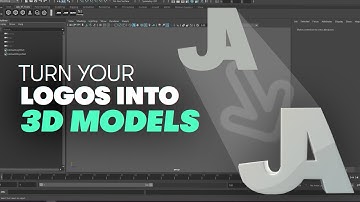 Turn SVG Logos into 3D Models in Maya