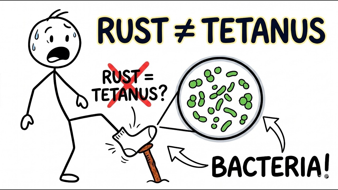 Tetanus Bacteria In Rust