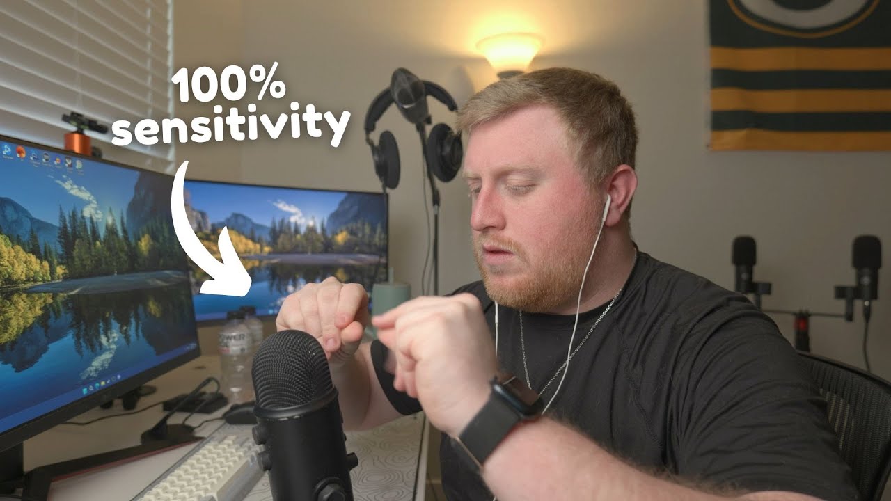 ASMR — 100% чувствительность | Чёткие звуки рук и шёпот