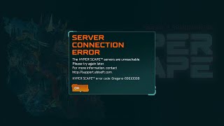Hyper Scape after shutdown