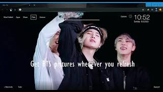 Adding BTS wallpapers to your chrome screenshot 3