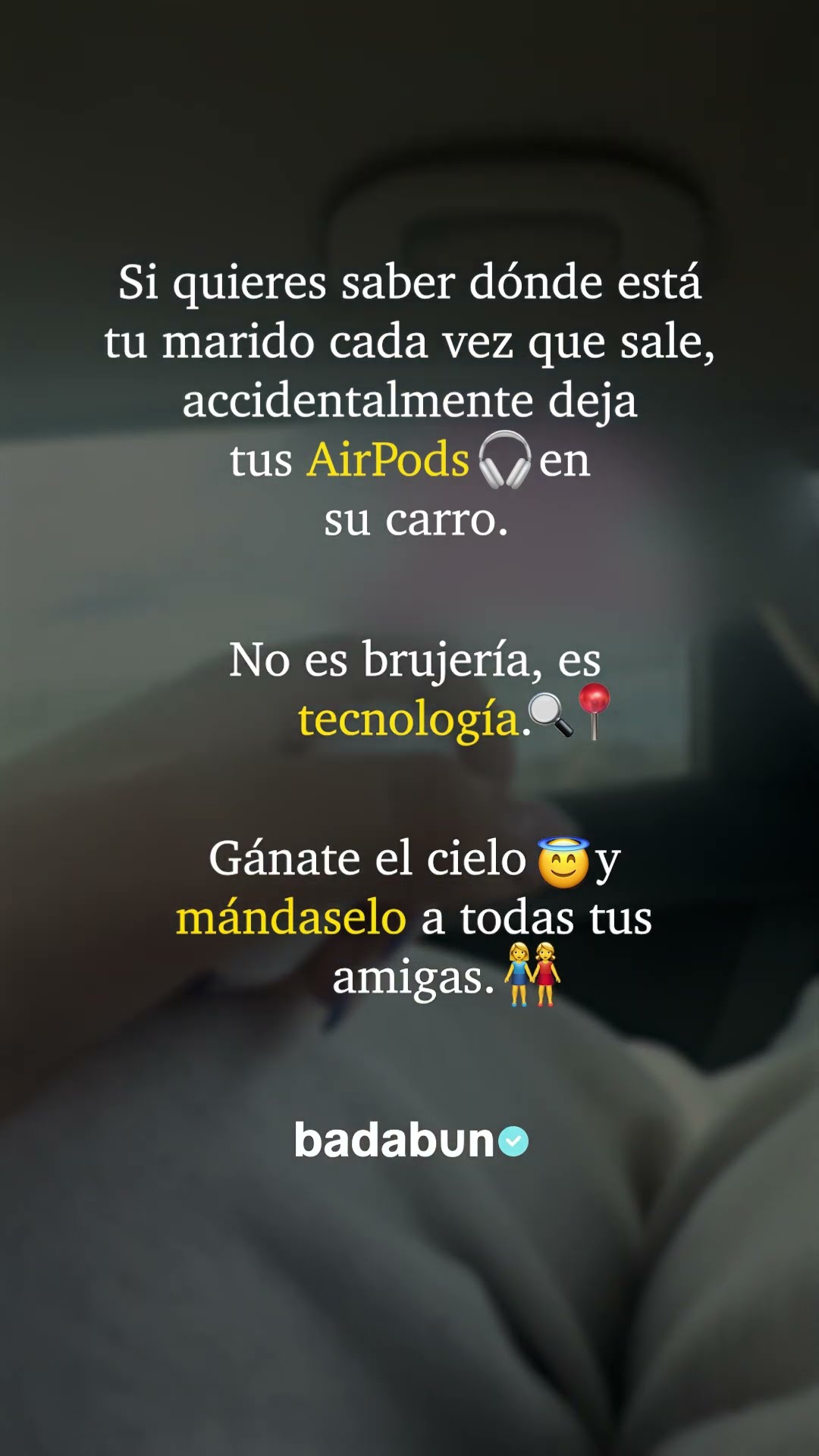Truco para saber dónde está tu marido