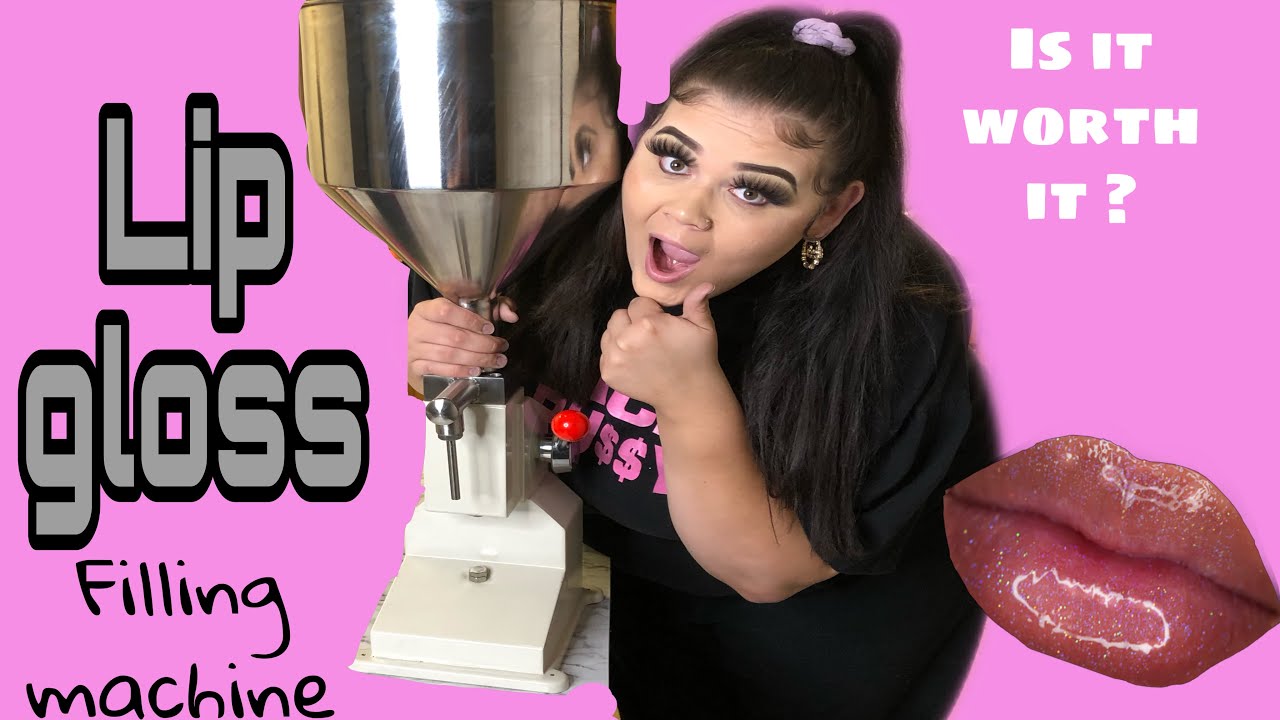 UNBOXING MY NEW LIP GLOSS FILLING MACHINE  the truth VERY DETAILED how to  set it up 