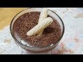 Sobremesa fácil de chocolate (falsa mousse)