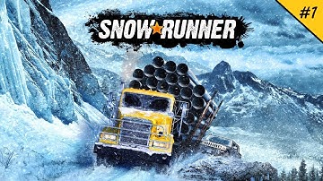SnowRunner - Part 1 (Building a Bridge)