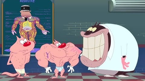 हिंदी Oggy and the Cockroaches - TO SERVE AND PROTECT (S03E38) - Hindi Cartoons for Kids