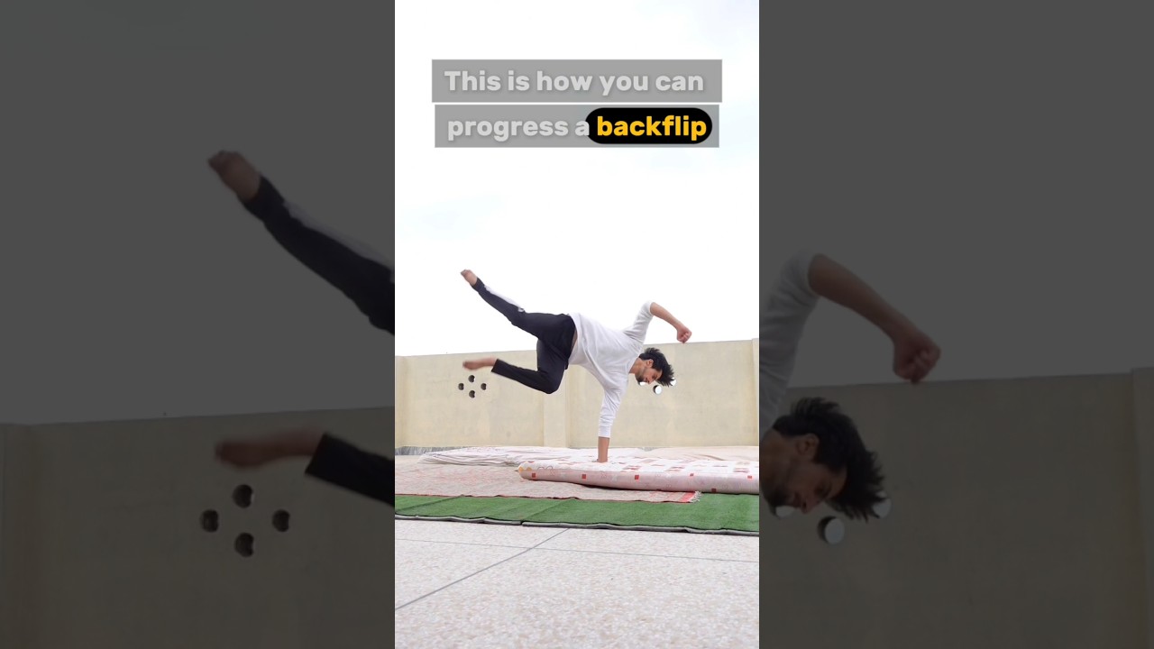 Easiest Way to Learn Backflip at home 💯✅ 
