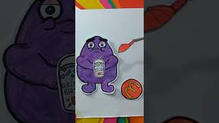 Grimace Shake Drawing Makeover
