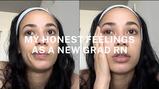 MY HONEST FEELINGS AS A NEW GRAD RN | L&D NURSE, RESIDENT, ORIENTATION