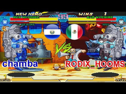 Marvel vs Capcom - chamba vs RODIX_HOOMS