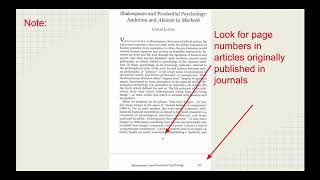 Prof. Schrader's Guide to MLA Quoting and Citing