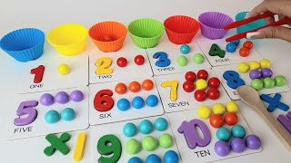 ✨️[Toy ASMR]✨️ Colorful Beads Sorting Game Unboxing & Matching  screenshot 3