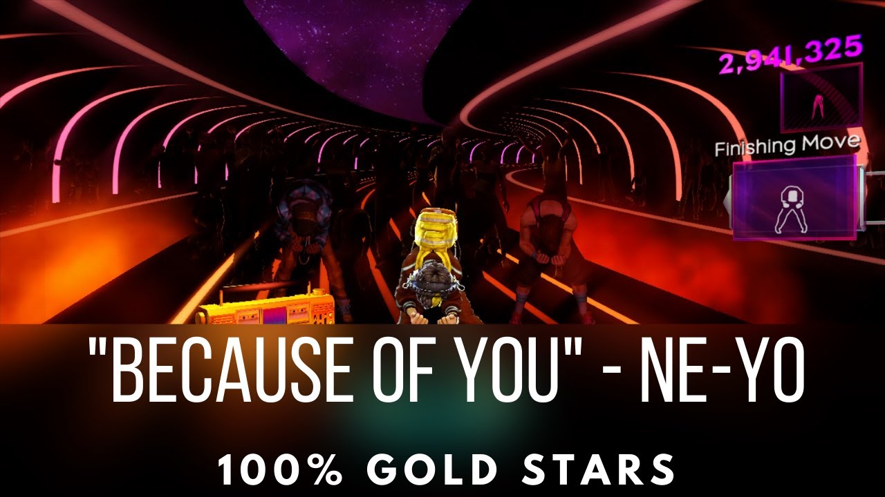 Dance Central 2 - Because of You - Ne-Yo