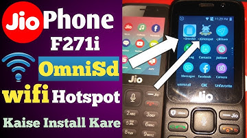 Jio Phone Me OmniSd Hotspot Kaise Install Kare LYF F271i ! Jio Phone में OmniSD कैसे Install करे Lyf