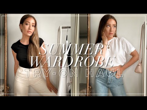 Summer wardrobe essentials / try-on haul