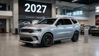 New 2027 Dodge Durango SRT Hellcat Unveiled! Ultimate Performance SUV Upgraded! 🔥🚨 | Latest Review! Dodge Suv Full Size