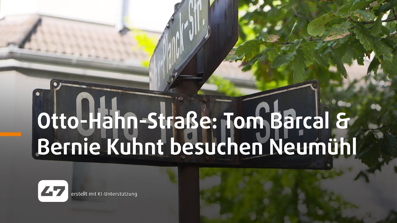 STUDIO 47 .live | OTTO-HAHN-STRASSE: TOM BARCAL & BERNIE KUHNT BESUCHEN NEUMÜHL