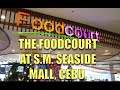 The Foodcourt At S.M. Seaside Skypark, Cebu.