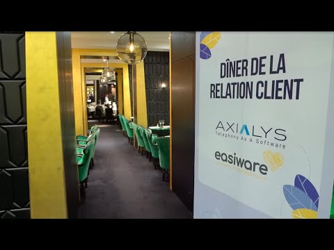 Dîner de la Relation Client 2021 - easiware & Axialys