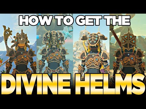 How To Get the Divine Helms with Champions Amiibos in Breath of the Wild | Austin John Plays