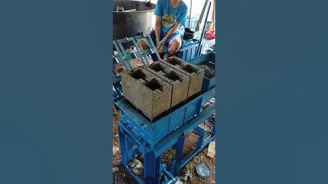 GV hollow block machine fabricator