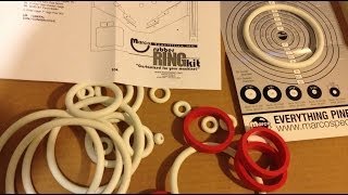 Gottlieb Flipper Fair Pinball Machine Replacement Repair Rubber Ring Kit 