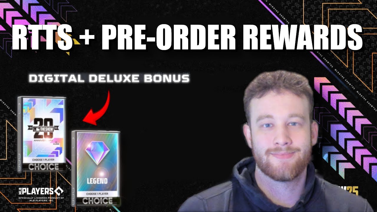 NEW MLB The Show 25 Info (RTTS + Pre-order Bonuses)