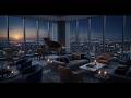 Night City Ambience | Midnight Lounge Music