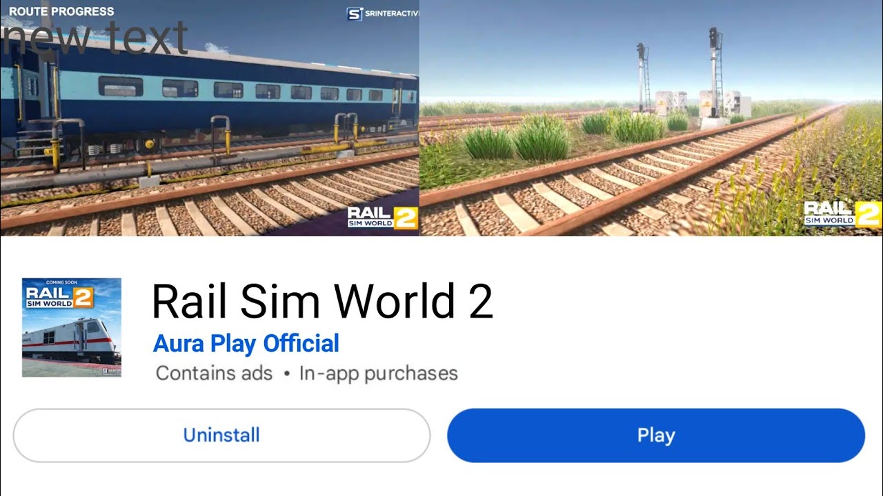Real Sim World 2 NEW Update 😱 | Latest Photos Leaked 🔥 | Realistic Train Simulator Gameplay